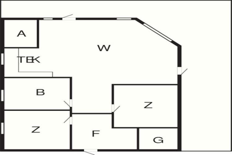 6 Person Holiday Home In Knebel Ørby 외부 사진